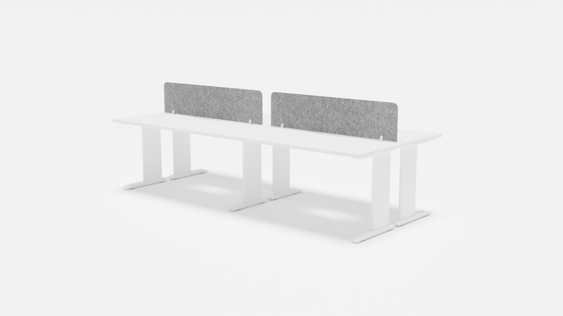 Industry Desk 4 Pod 1800 Back to - Office Furniture - Mclernons Business Base