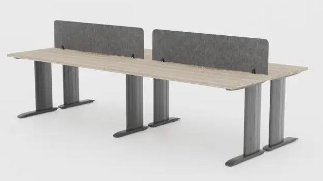 Industry Desk 4 Pod 1800 Back to - Office Furniture - Mclernons Business Base