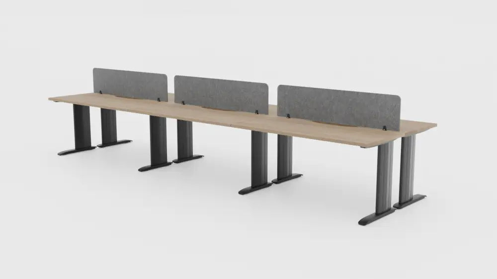 Industry Desk 6 Pod 1500 Back to - Office Furniture - Mclernons Business Base