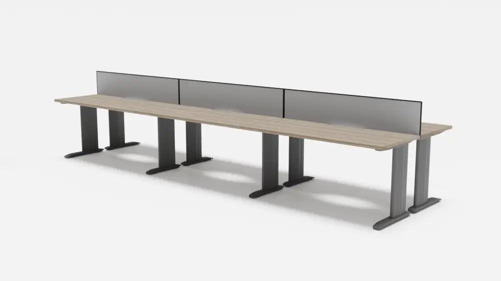 Industry Desk 6 Pod 1500 Back to - Office Furniture - Mclernons Business Base