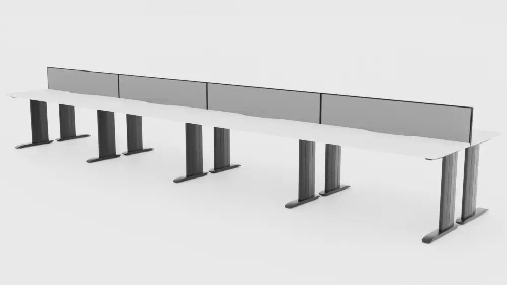 Industry Desk 8 Pod 1800 Back to - Office Furniture - Mclernons Business Base