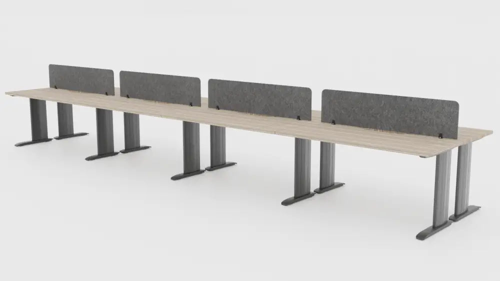 Industry Desk 8 Pod 1800 Back to - Office Furniture - Mclernons Business Base