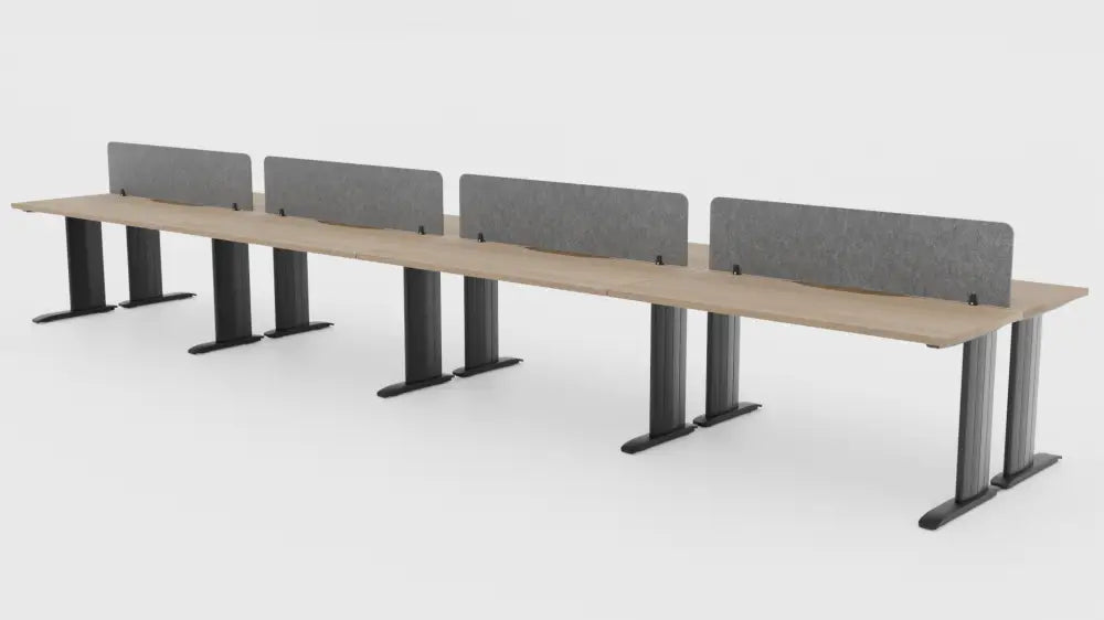 Industry Desk 8 Pod 1800 Back to - Office Furniture - Mclernons Business Base