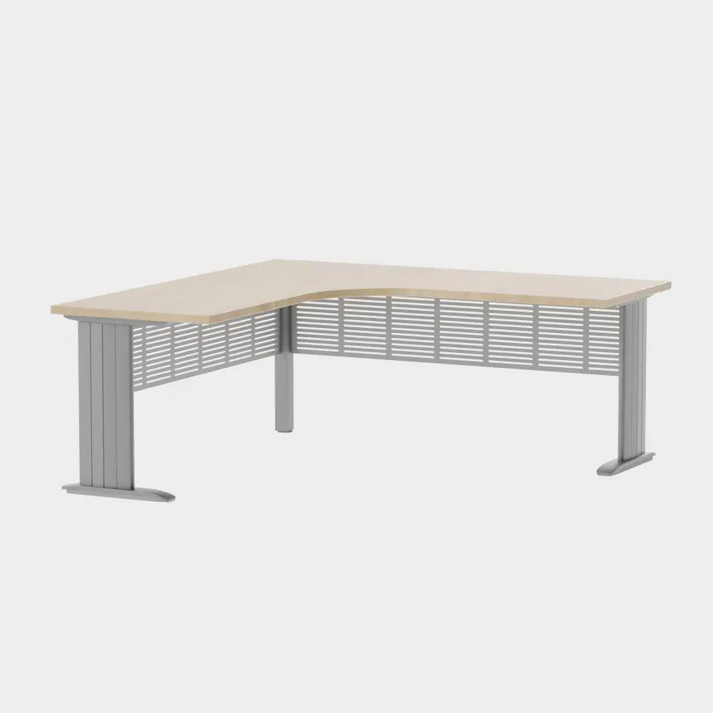 Industry Workstation 1500 with Modesty Panel - Office Furniture - Mclernons Business Base
