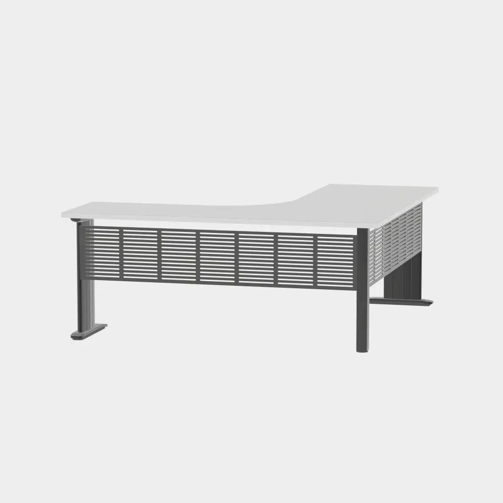 Industry Workstation 1800 with Modesty Panel - Office Furniture - Mclernons Business Base