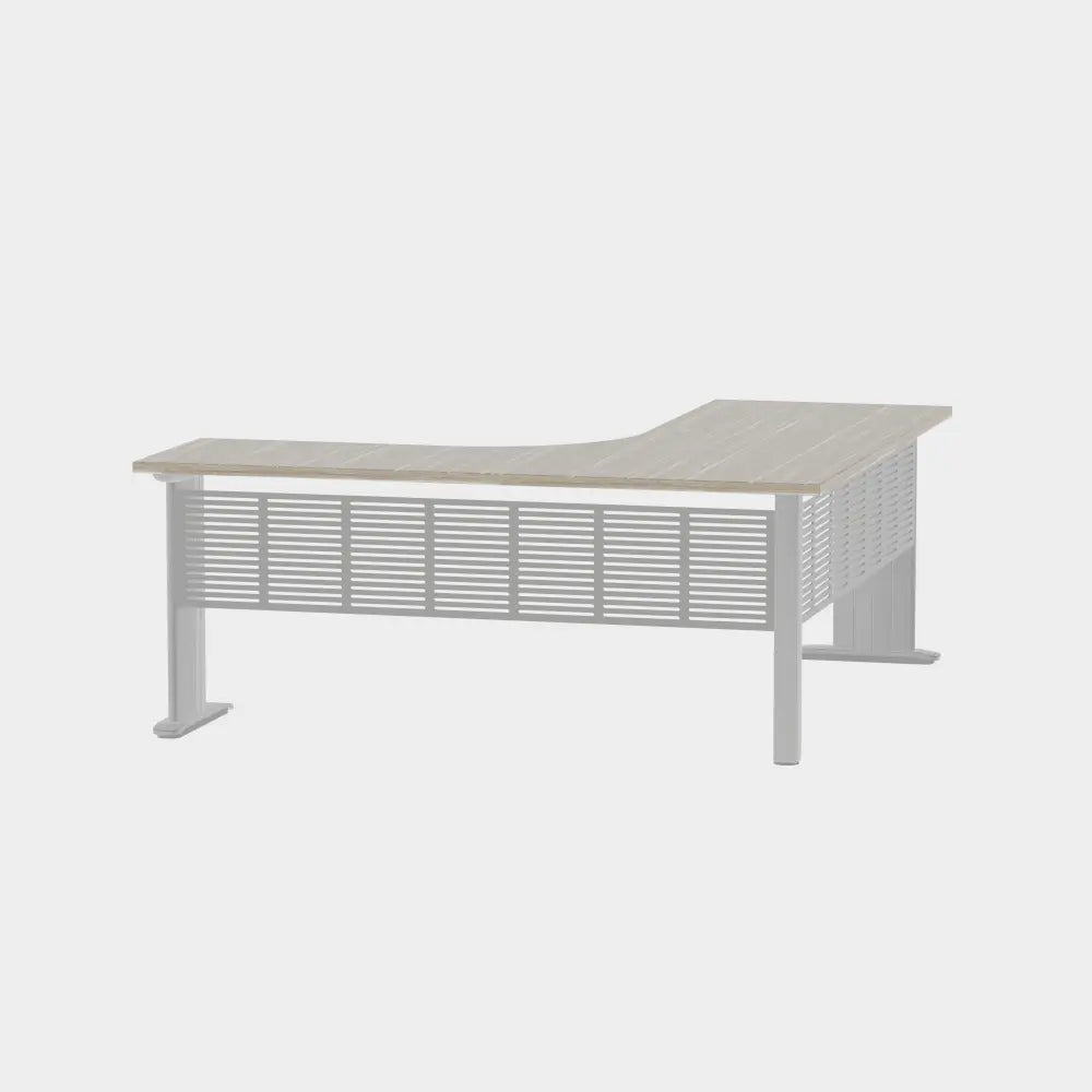 Industry Workstation 1800 with Modesty Panel - Office Furniture - Mclernons Business Base