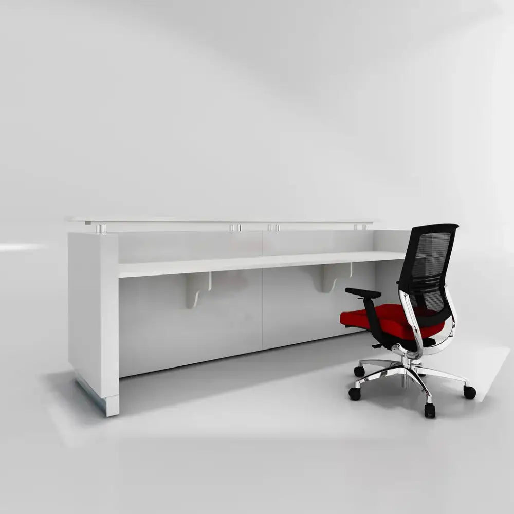 Logic Reception Counter White