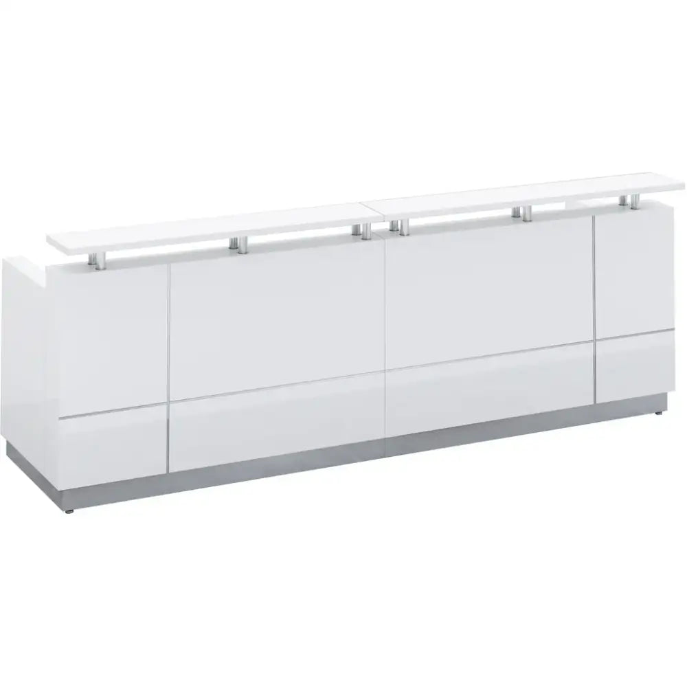 Logic Reception Counter White