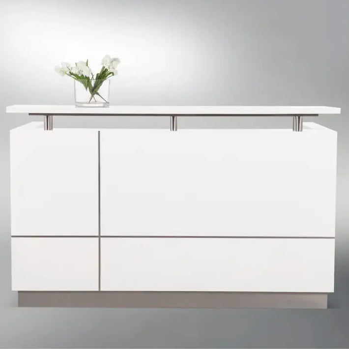 Logic Reception Counter White