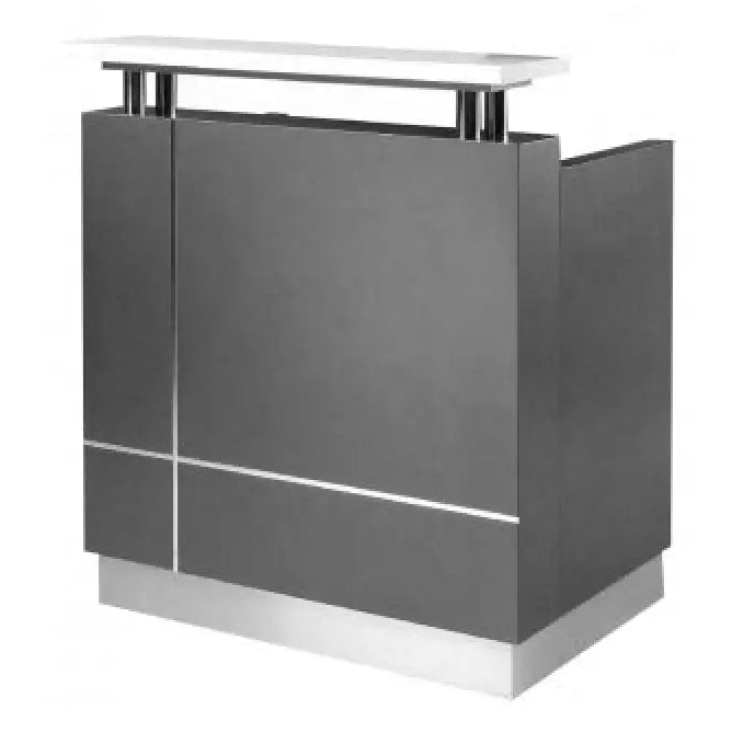 Logic Small Reception Counter Charcoal