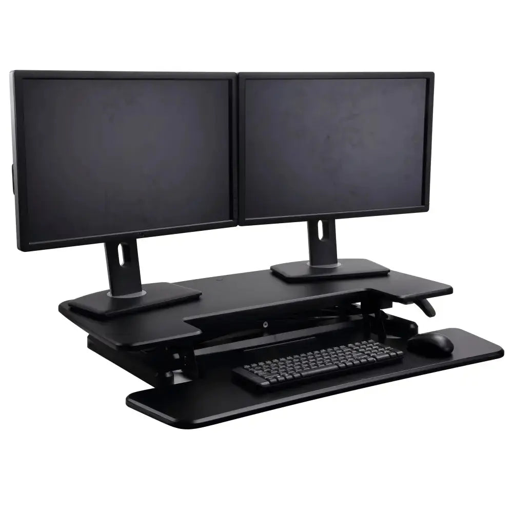Manual Sit Stand Desk Riser