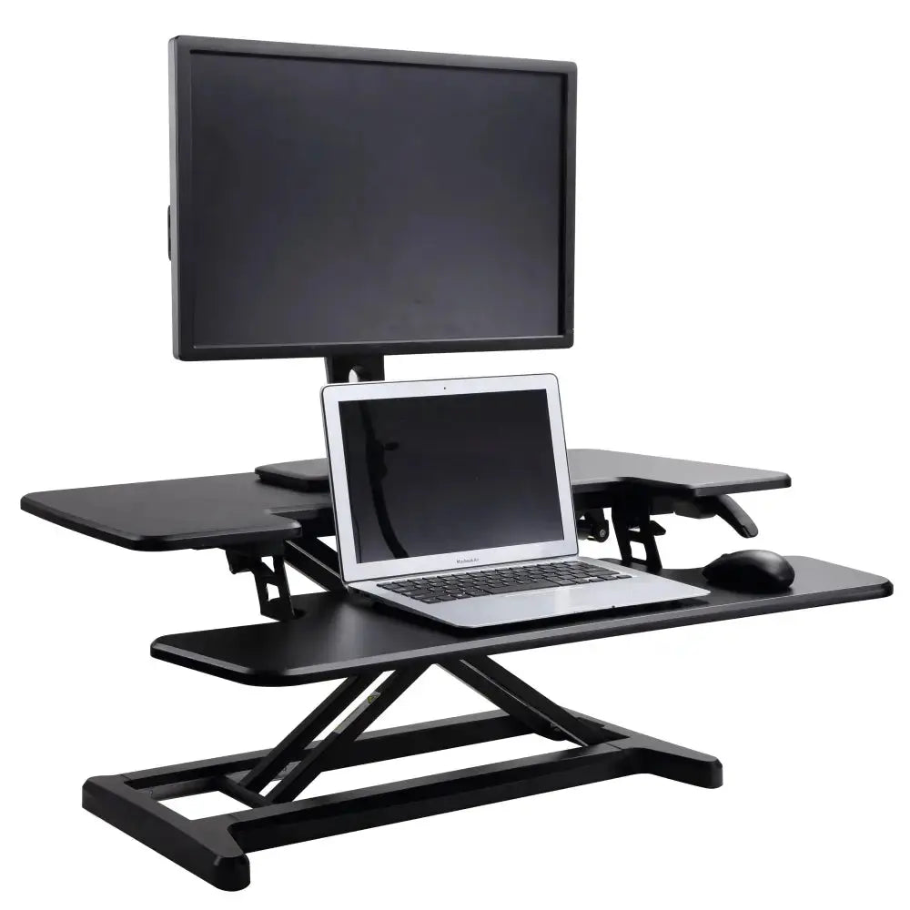 Manual Sit Stand Desk Riser