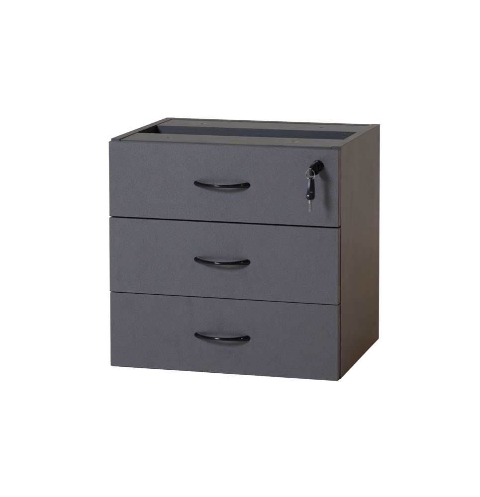Matrix Fixed Pedestal 3 Pen Drawers - Office Furniture - Mclernons Business Base