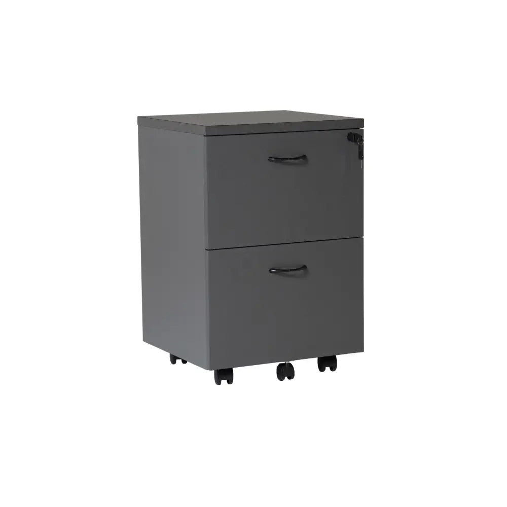 Matrix Mobile Pedestal 2 File Drawers - Office Furniture - Mclernons Business Base