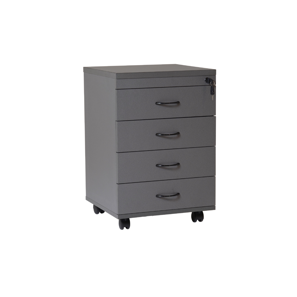 Matrix Mobile Pedestal 4 Pen Drawers - Office Furniture - Mclernons Business Base