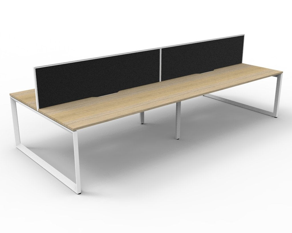 Helix Loop Back to Back 4 Person Workstation