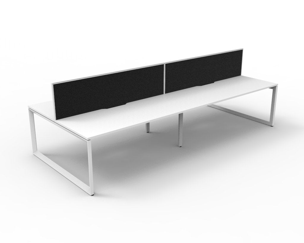 Helix Loop Back to Back 4 Person Workstation