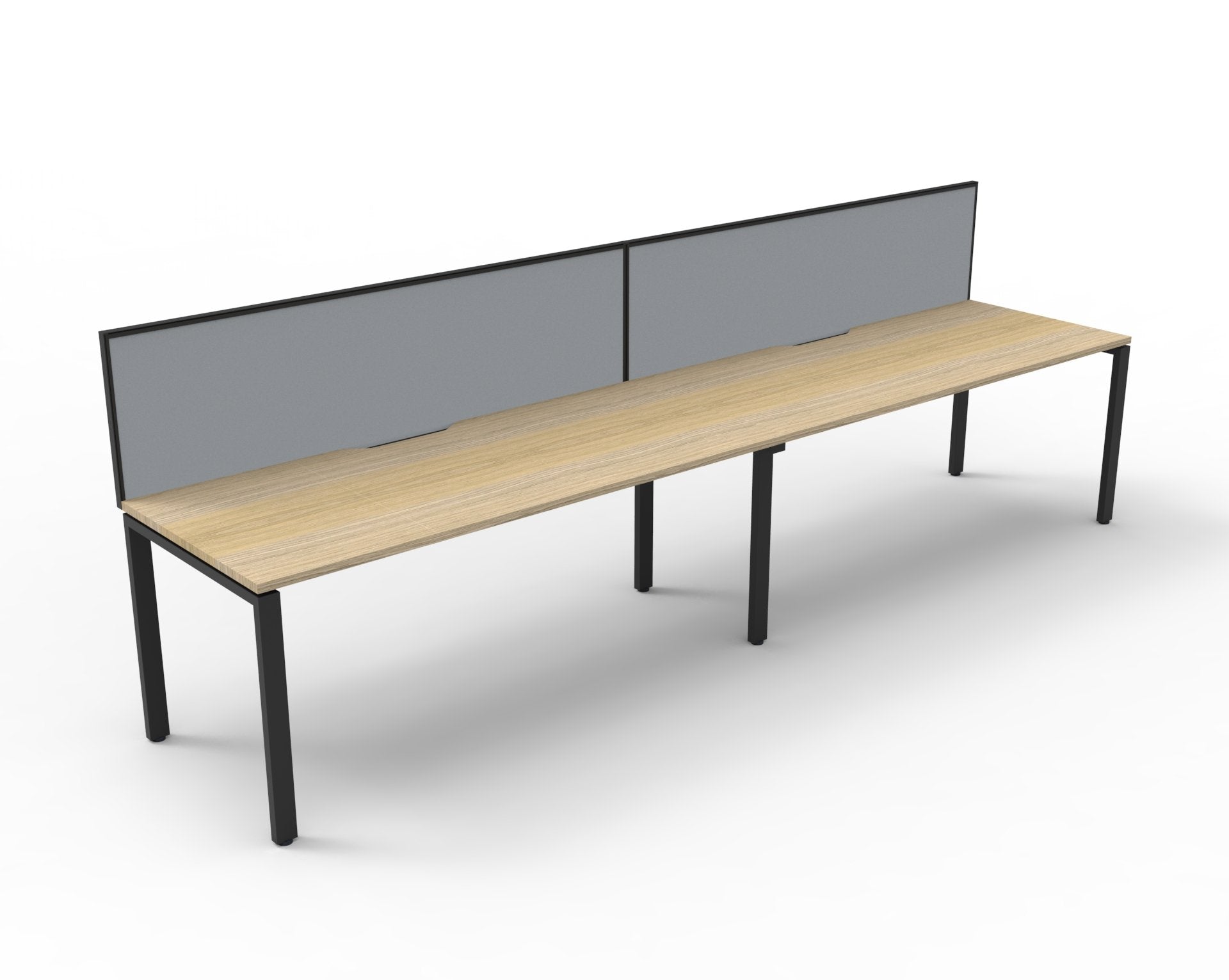 Helix Profile Side by Side 2 Person Workstation