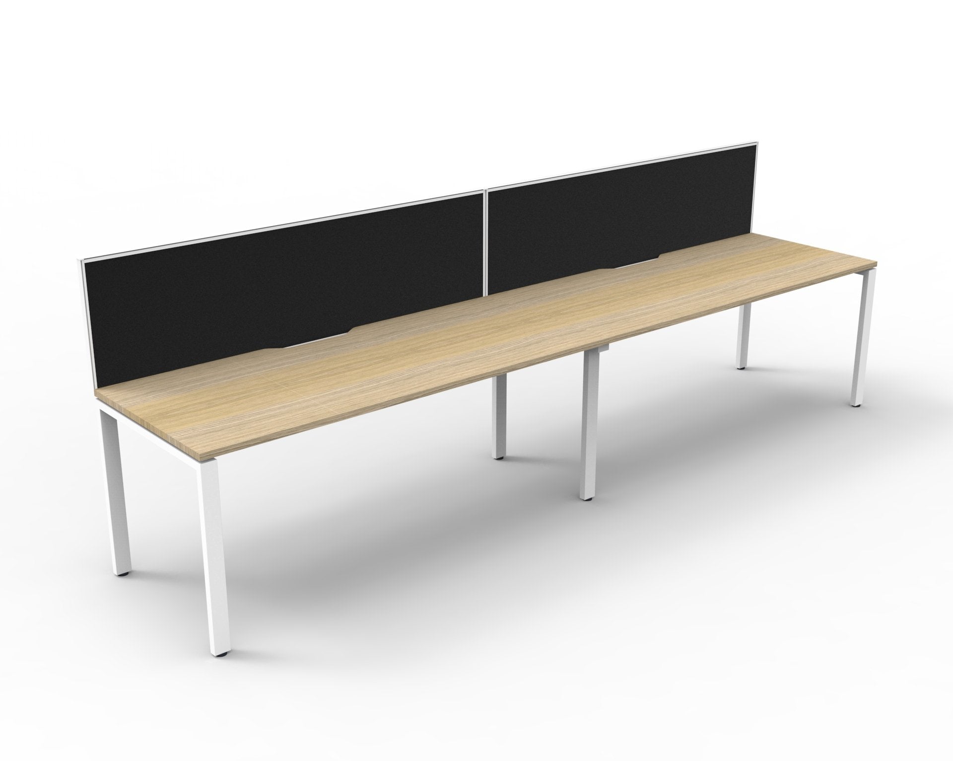 Helix Profile Side by Side 2 Person Workstation