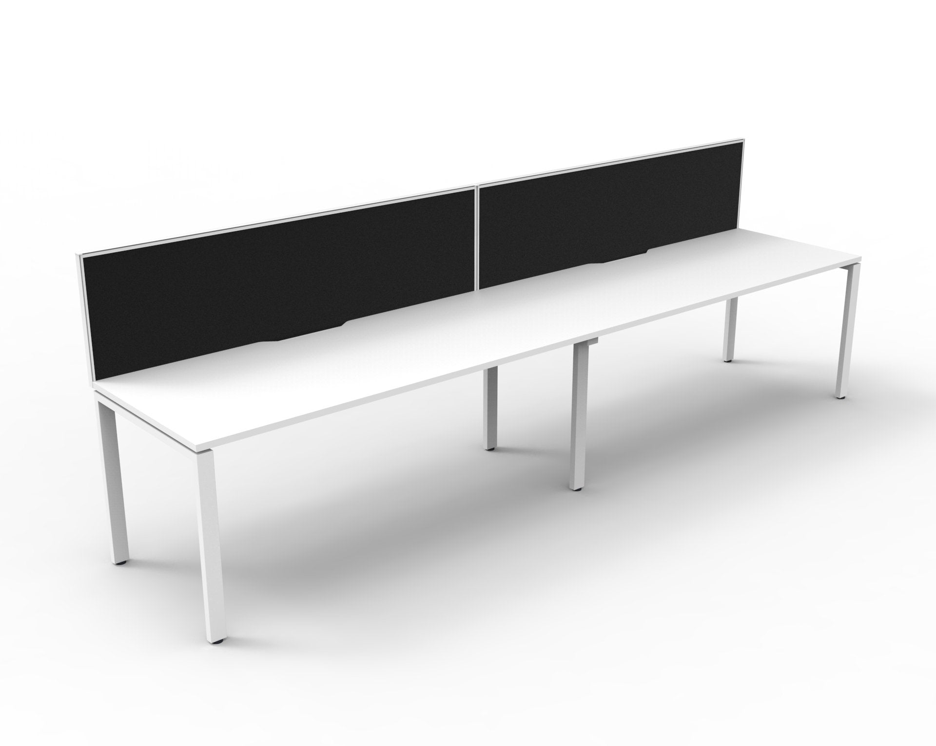 Helix Profile Side by Side 2 Person Workstation
