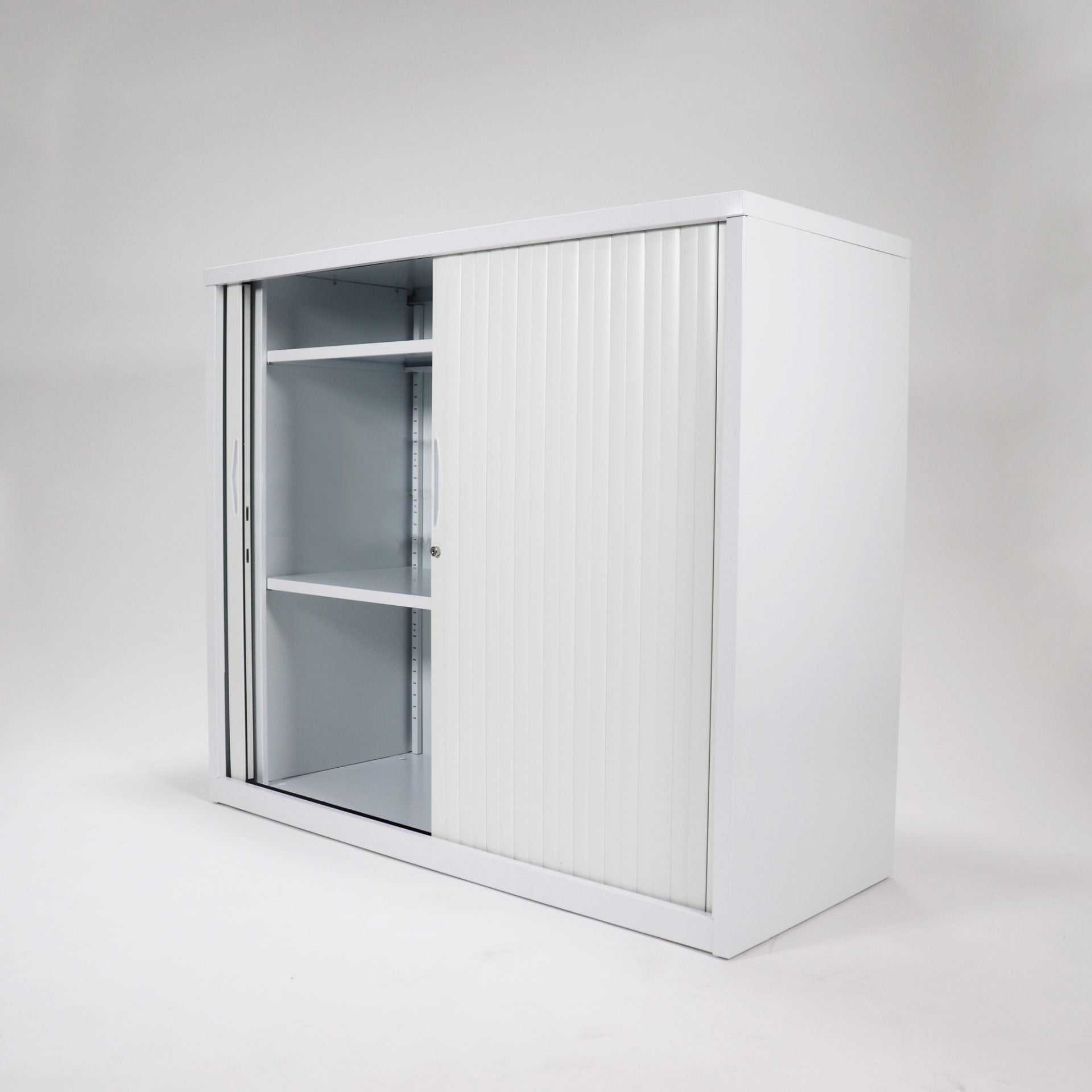 Axis 900mm Wide Tambour Door Cupboard