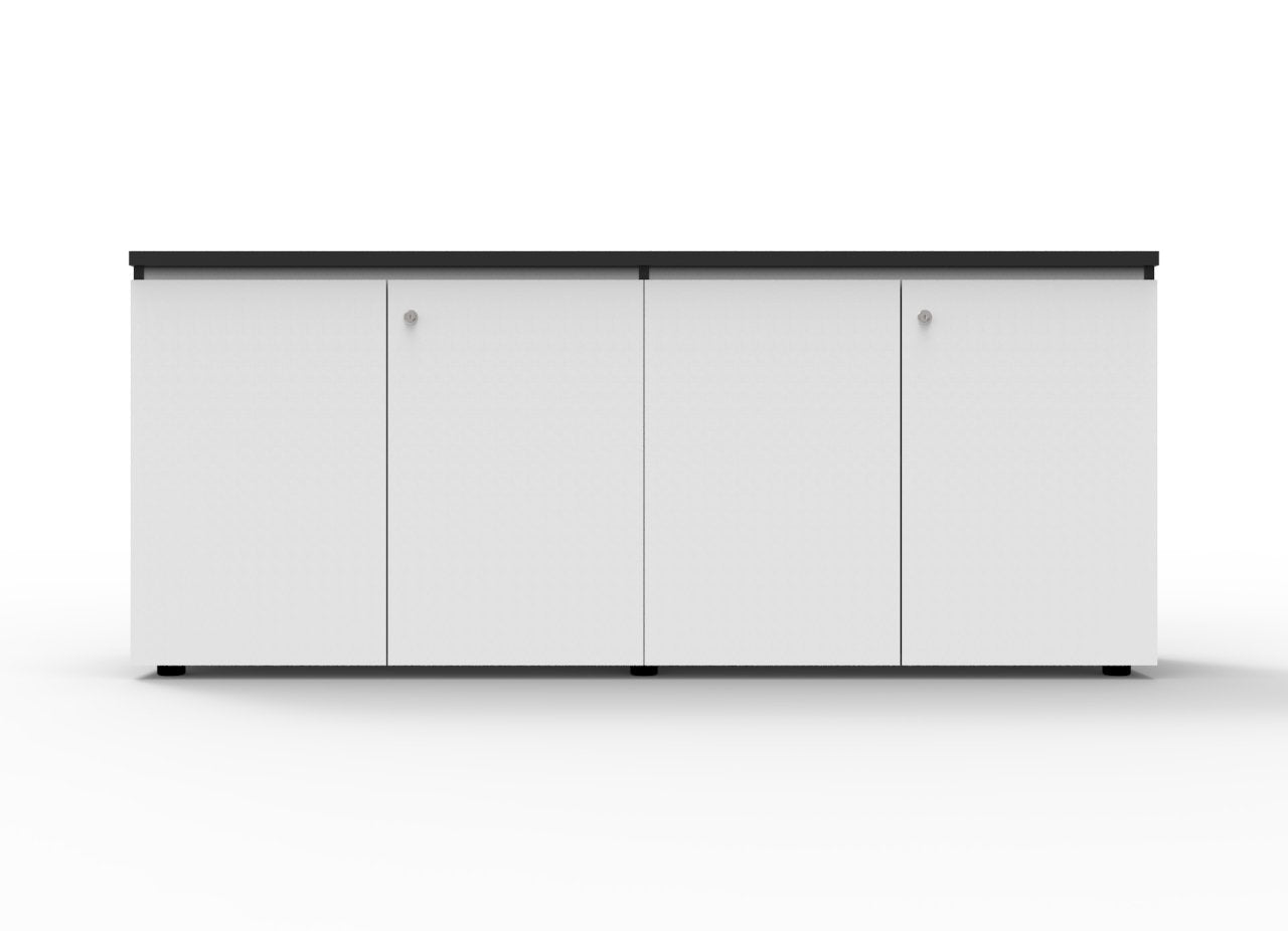 Helix Storage Cabinet with Swing Doors 