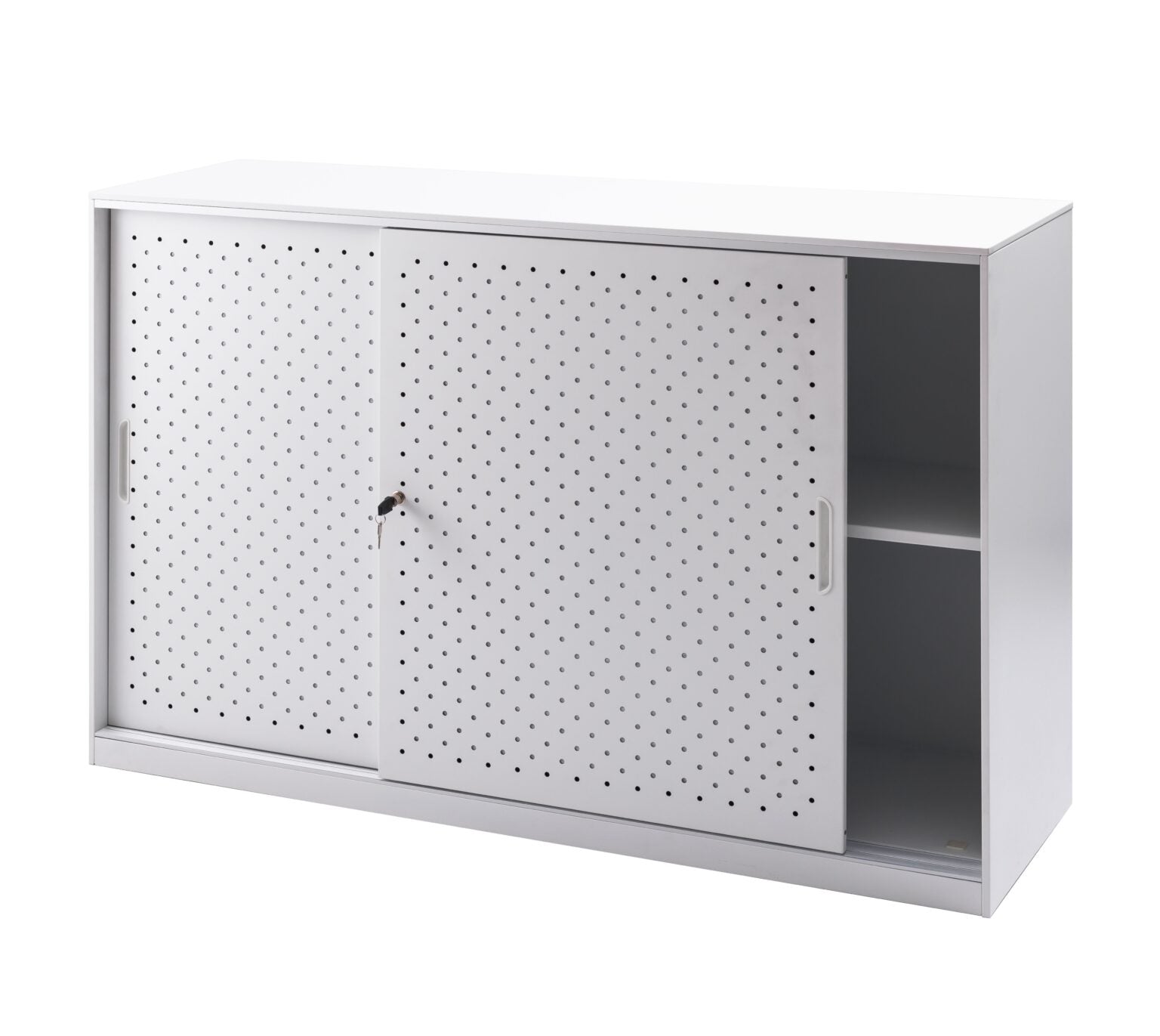 1530mm Wide Tambour Door Cupboard