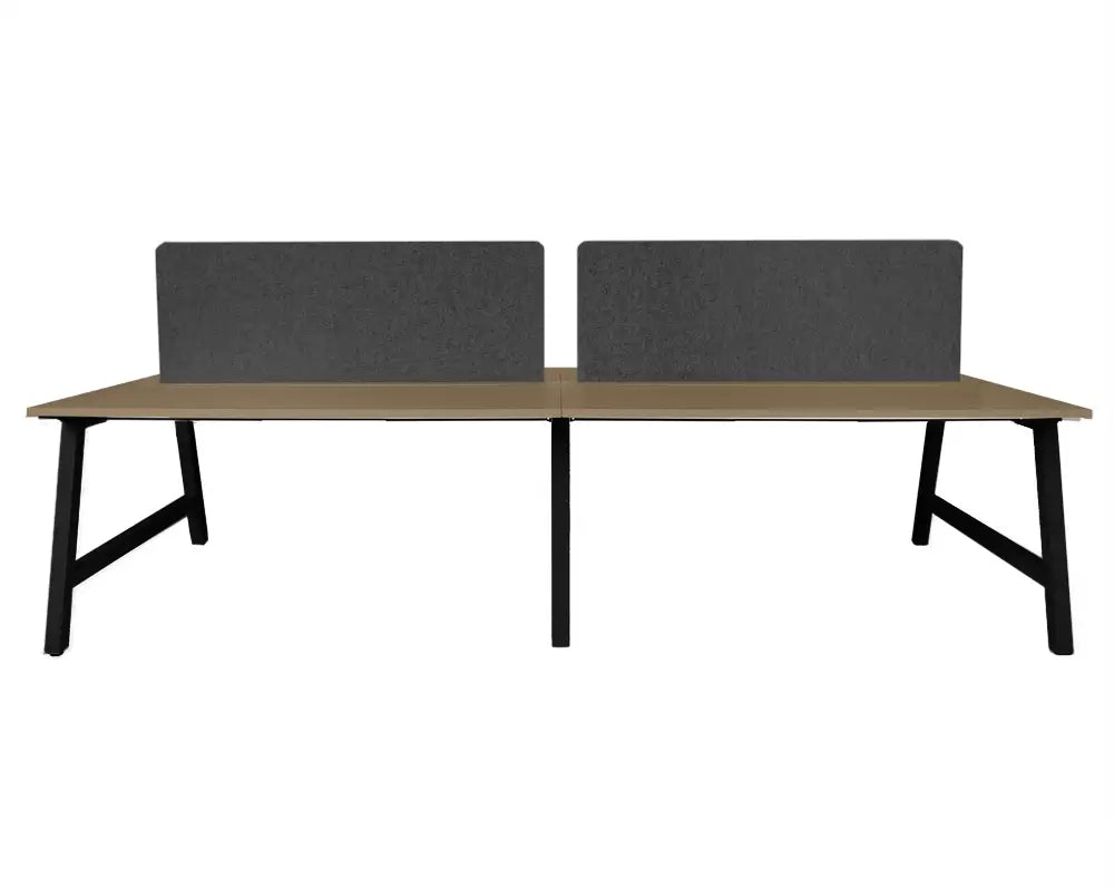 Pitch Back to Four Person Pod 1800 with Element Screens - Office Furniture - Mclernons Business Base