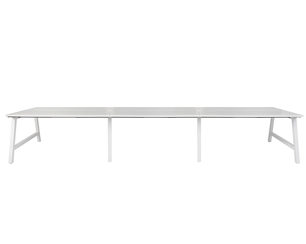 Pitch Back to Six Person Pod 1800 - Office Furniture - Mclernons Business Base