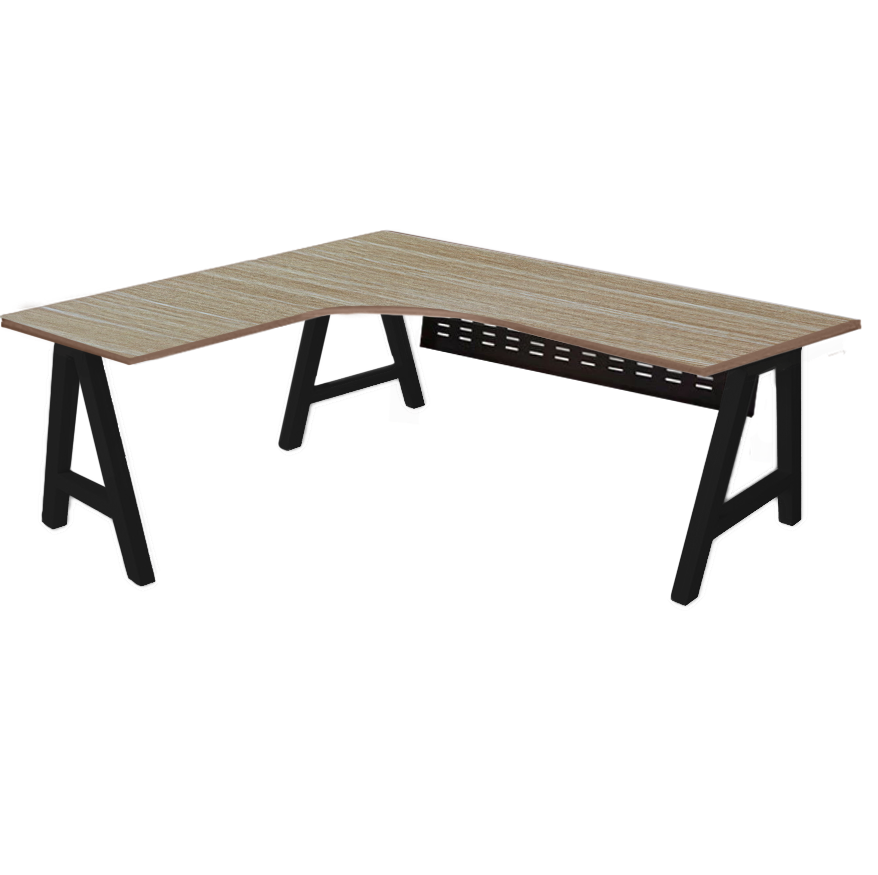Pitch Corner Workstation 1500 x - Office Furniture - Mclernons Business Base