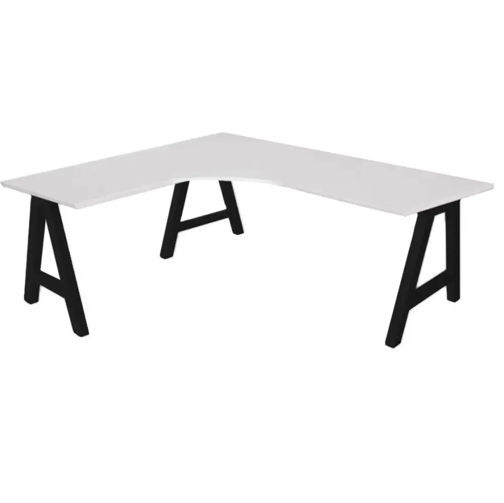 Pitch Corner Workstation 1800 x - Office Furniture - Mclernons Business Base