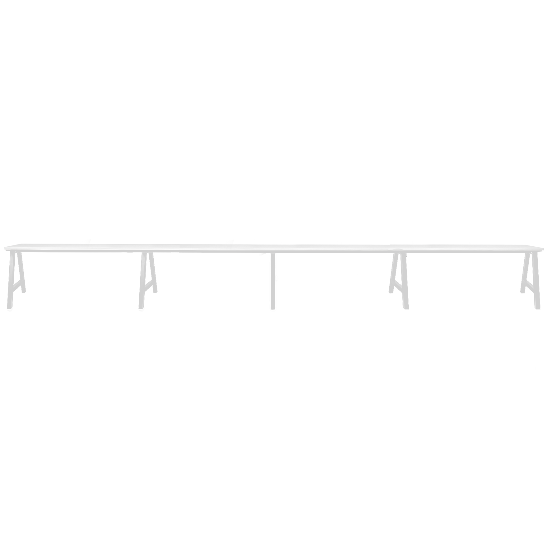 Pitch Desk 4 Pod 1500 Side by Side