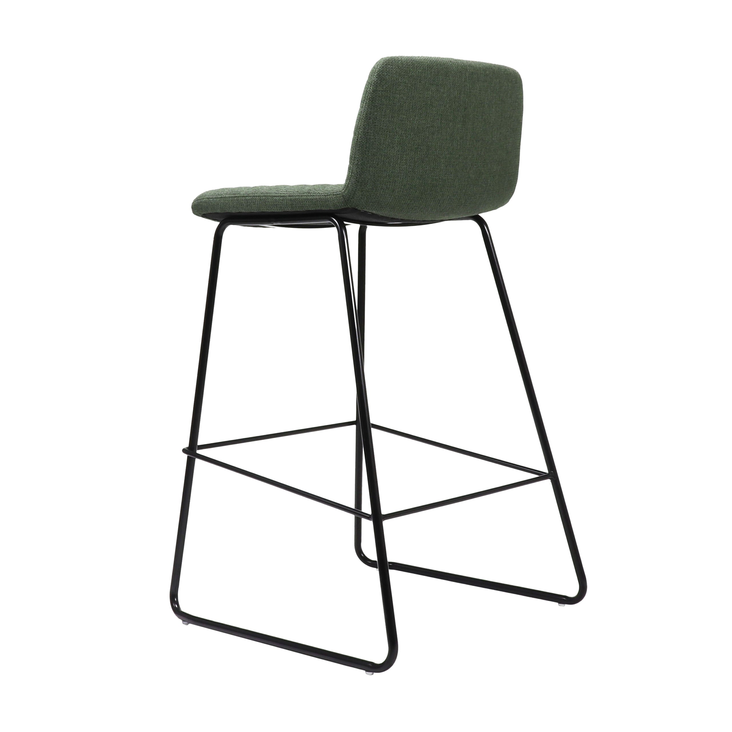 Hollywood Bar Stool with Sled Base