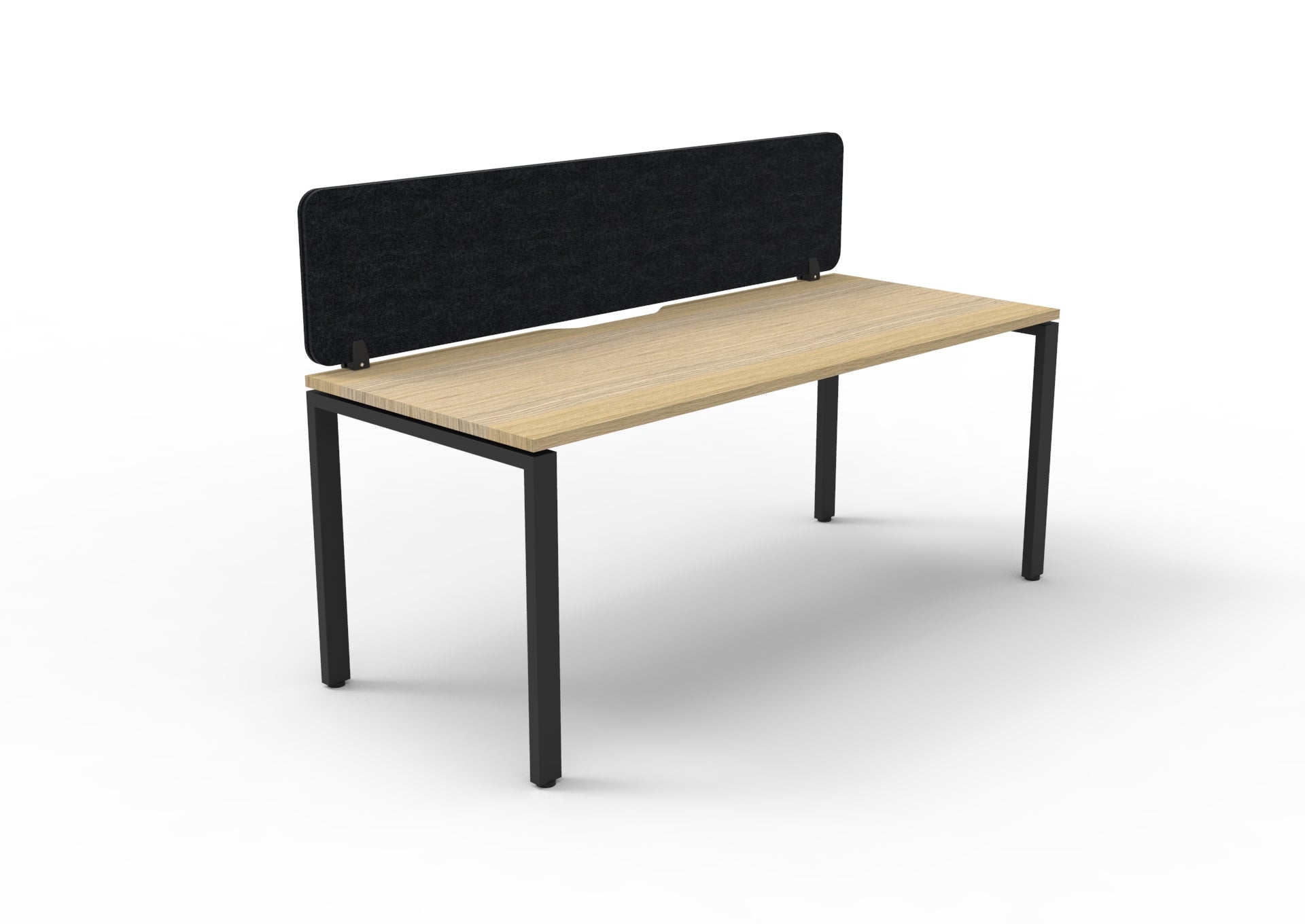 Helix Profile Straight Desk With Eco Screen