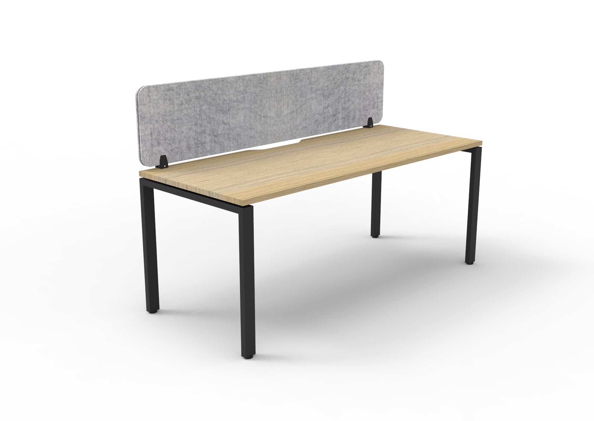 Helix Profile Straight Desk With Eco Screen