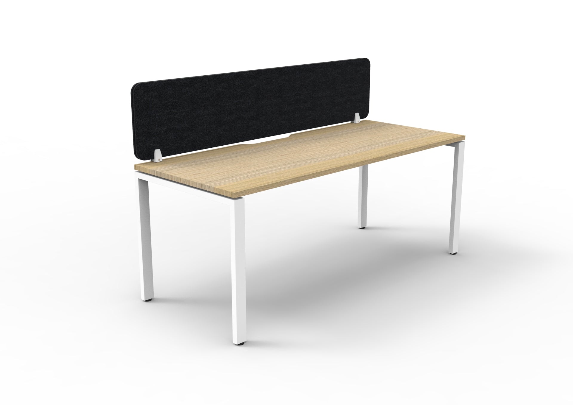 Helix Profile Straight Desk With Eco Screen