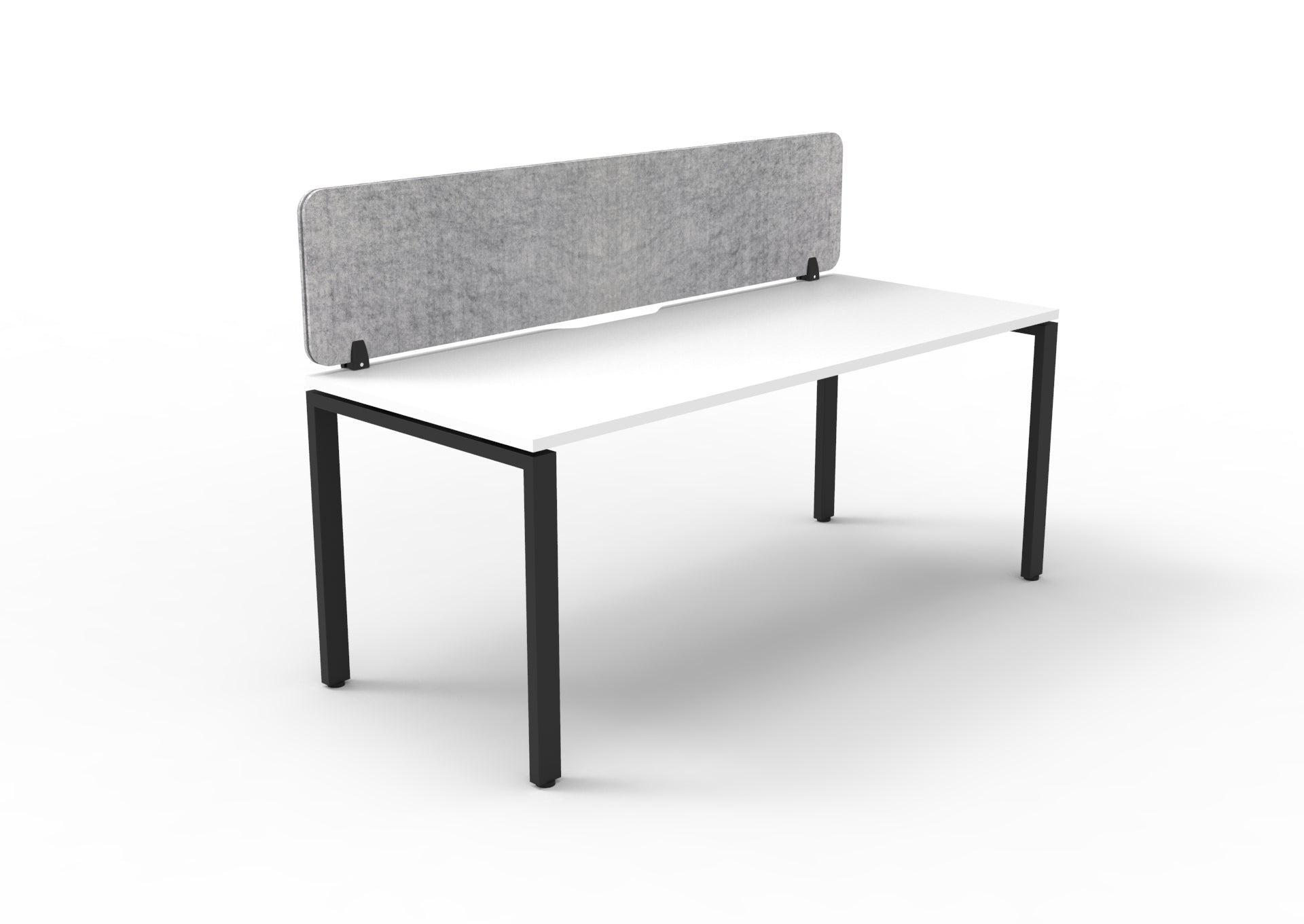 Helix Profile Straight Desk With Eco Screen