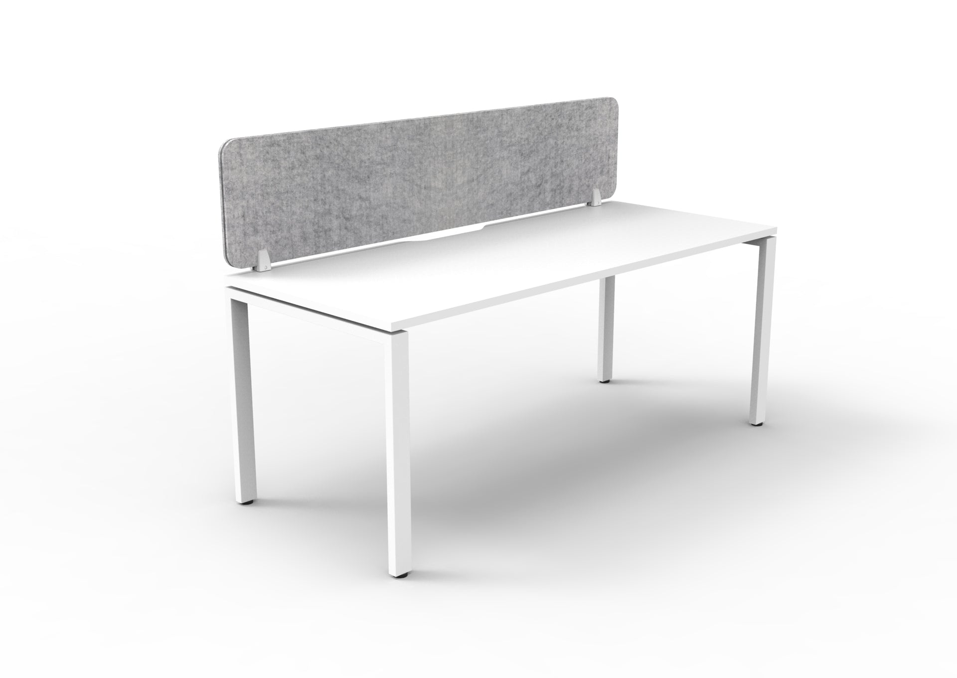 Helix Profile Straight Desk With Eco Screen