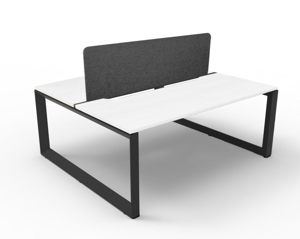 Trilogy Desk Two Person Pod 1800 - Office Furniture - Mclernons Business Base