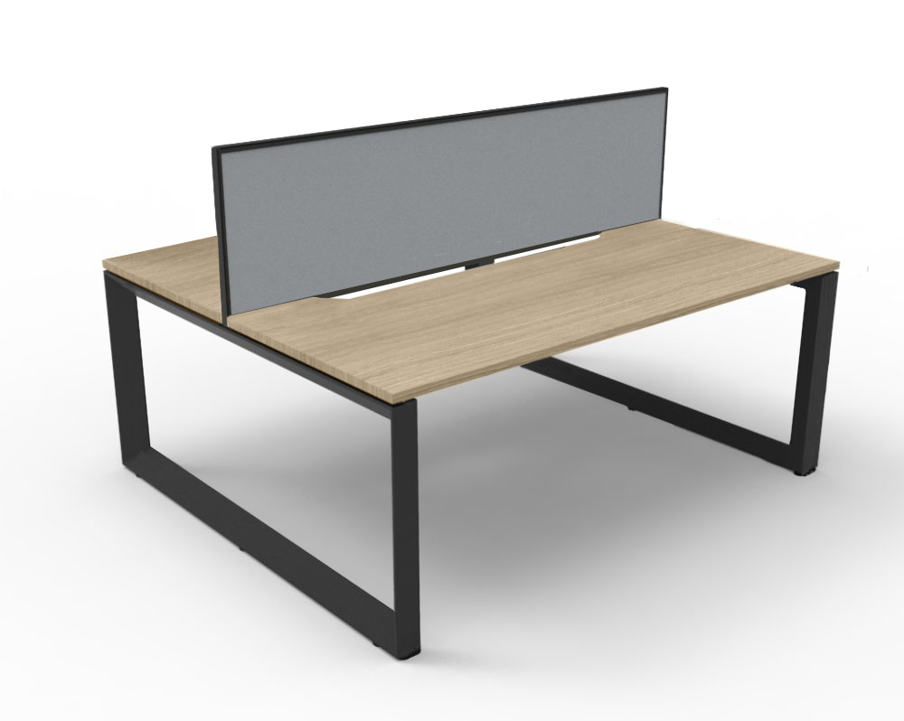 Trilogy Desk Two Person Pod 1800 - Office Furniture - Mclernons Business Base