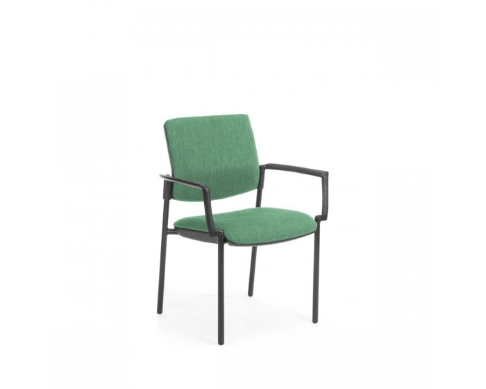 Venice Linear 4 Leg Visitor Chair - Office Chairs - Mclernons Business Base