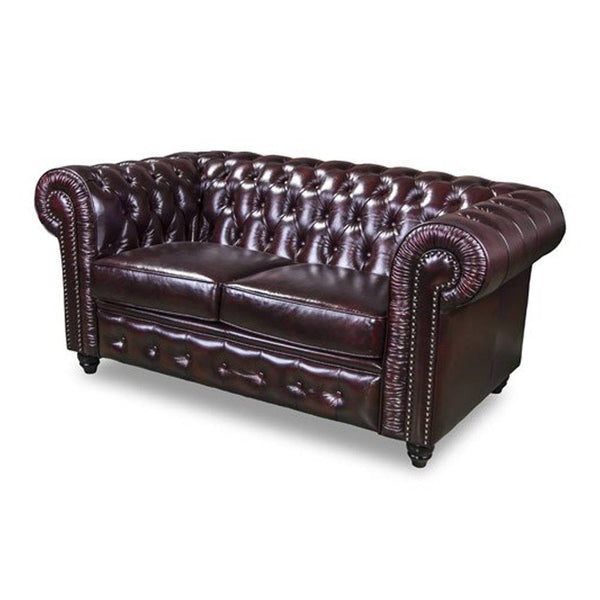 Antique Chesterfield 2 Seater Lounge