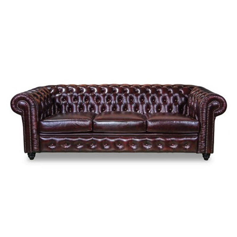 Antique Chesterfield 3 Seater Lounge