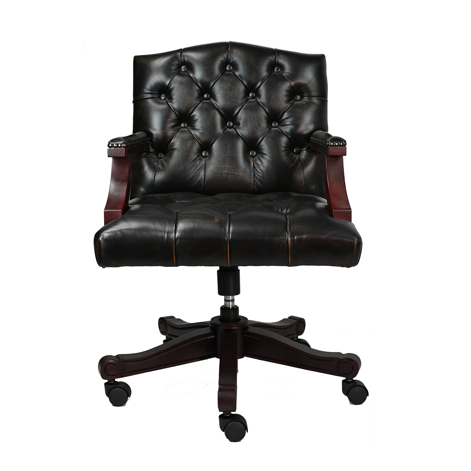 Antique Chesterfield Office Chair