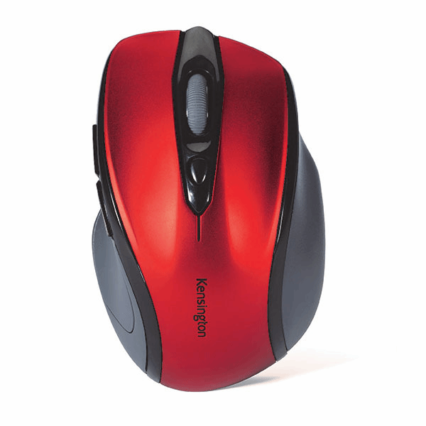 KENSINGTON® PRO FIT WIRELESS MID SIZE MOUSE RED