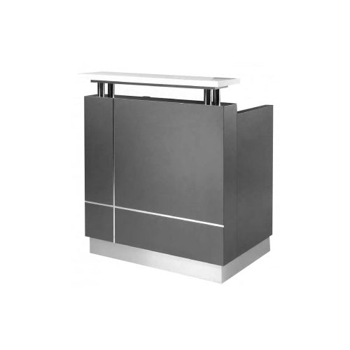 Logic Small Reception Counter Charcoal