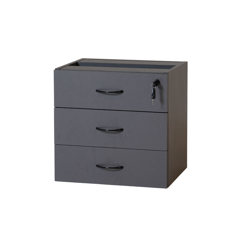 Matrix Fixed Pedestal 3 Pen Drawers