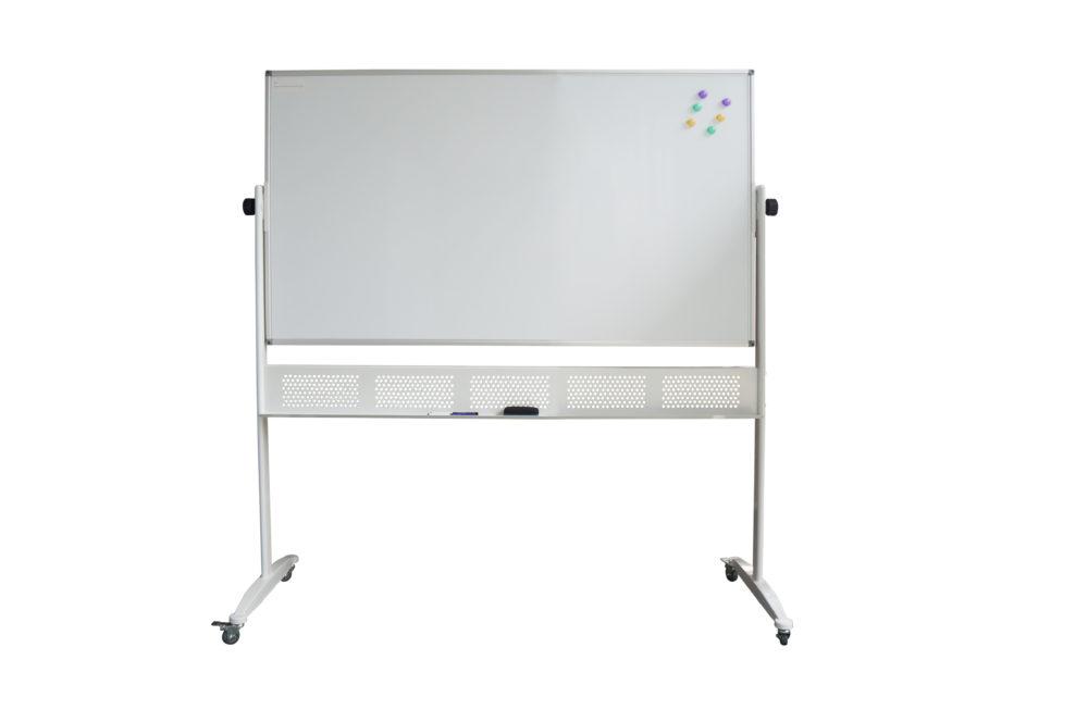 Commercial Pivoting Mobile Whiteboard 1500 x 1200