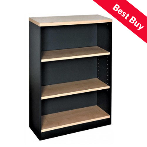 Orion Plus 1200H Bookcase-Office Furniture