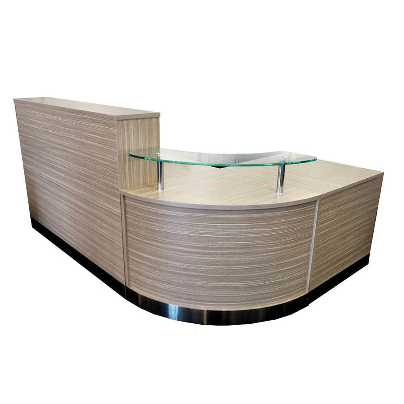 Stellar Rounded Reception Counter